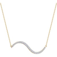 Colier din aur cu zirconii Diamant 51-170-02983-1 s.38\40\42 1,89g