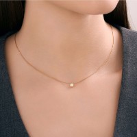 Подвеска из золота с бриллиантом Diamant 51-230-02053-1  0,17g фото №4 — интернет-магазин Desire.md