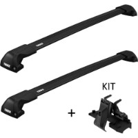 Монтажный комплект Thule WingBar Edge Black (Fixpoint / Flush Rail) + Kit Black 