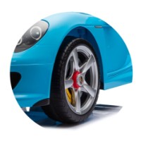 Электромобиль Chipolino Porsche Carrera GT LUX Blue (ELKPCAL02602BL) фото №8 — интернет-магазин Desire.md