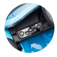 Электромобиль Chipolino Porsche Carrera GT LUX Blue (ELKPCAL02602BL) фото №2 — интернет-магазин Desire.md