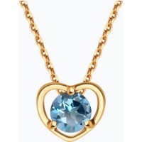 Подвеска из золота с топазом Diamant 732881  0,36g фото №5 — интернет-магазин Desire.md