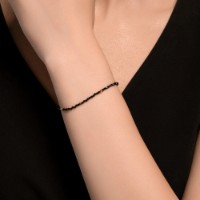 Brățară din aur cu spinel Diamant 750499 s.17 0,53g imaginea #2 — magazin online Desire.md