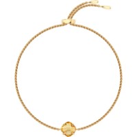 Браслет из золота с цитрином Diamant 750660 s.18 2,36g