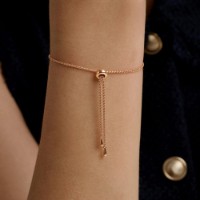 Браслет из золота с цитрином Diamant 750660 s.18 2,36g фото №4 — интернет-магазин Desire.md