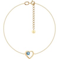 Brățară din aur cu topaz Diamant 750713 s.16\19 1,19g