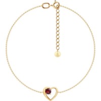 Браслет из золота с корундом Diamant 750714 s.16\19 1,17g