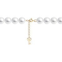 Colier din aur cu perle Diamant 797089 s.50 0,52g imaginea #4 — magazin online Desire.md
