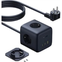 Сетевой фильтр Baseus EnerFill FA11 1.5m Cosmic Black (E00082100123-00) фото №4 — интернет-магазин Desire.md