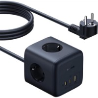 Сетевой фильтр Baseus EnerFill FA11 1.5m Cosmic Black (E00082100123-00)