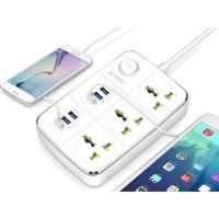 Сетевой фильтр Bavin Power Socket 4 Universal Outlets 1.5m White (PC588-EU) фото №2 — интернет-магазин Desire.md