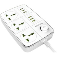 Сетевой фильтр Bavin Power Socket 4 Universal Outlets 1.5m White (PC588-EU)