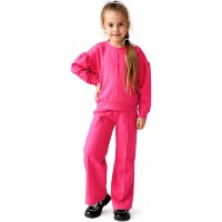 Costum sportiv pentru copii Maxikids FC0255 Fuchsia, s.104cm