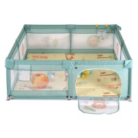 Pătuț pliabil Moni GameZone 150x200cm Mint imaginea #3 — magazin online Desire.md