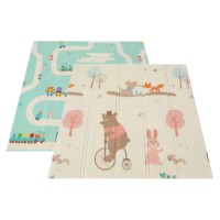 Pătuț pliabil Moni GameZone 150x200cm Mint imaginea #9 — magazin online Desire.md