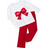 Детская пижама Maxikids L0058 Milky/Red, s.104cm