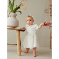 Rochie Maxikids S0528 Milky, s.68cm imaginea #4 — magazin online Desire.md