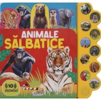 Книга 10 sunete - Animale salbatice (9786060243717)