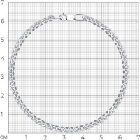 Браслет из серебра Diamant 965060502 s.20 2,35g фото №2 — интернет-магазин Desire.md