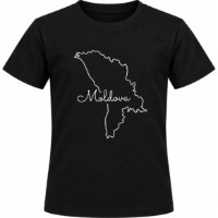 Tricou pentru copii Maxikids TU0001 Black, s.110-116cm