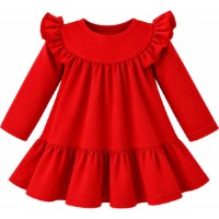 Rochie Maxikids S0572 Red, s.68cm