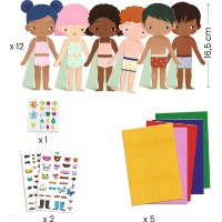 Набор для декорирования Djeco Soft dress-up DJ00086 фото №3 — интернет-магазин Desire.md
