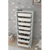 Etajeră pentru jucarii Bofigo 12-01-01 White imaginea #4 — magazin online Desire.md
