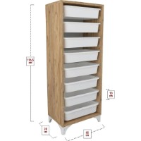Etajeră pentru jucarii Bofigo 12-01-02 Pine imaginea #2 — magazin online Desire.md