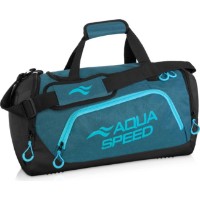 Geantă Aqua Speed Duffel Black/Turquoise, s.M (60147)
