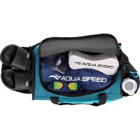 Geantă Aqua Speed Duffel Black/Turquoise, s.M (60147) imaginea #4 — magazin online Desire.md