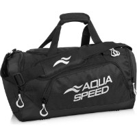 Geantă Aqua Speed Duffel Black/White, s.M (60143)