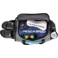 Geantă Aqua Speed Duffel Grey/Light Blue, s.M (60145) imaginea #4 — magazin online Desire.md