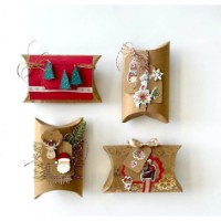 Набор подарочных коробочек DPCraft Snowflakes 2pcs 10x11cm (DPBO-038) фото №2 — интернет-магазин Desire.md