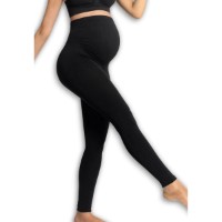 Colanți pentru gravide cu centură de susținere Carriwell L Black (CW.236609) imaginea #2 — magazin online Desire.md