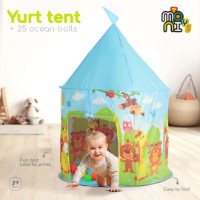 Cort pentru copii Moni Yurt Blue imaginea #4 — magazin online Desire.md