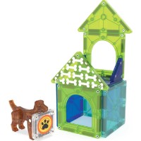 Конструктор Magna-Tiles Dog House Set 13pcs (252013DHMT) фото №3 — интернет-магазин Desire.md