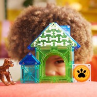 Конструктор Magna-Tiles Dog House Set 13pcs (252013DHMT) фото №6 — интернет-магазин Desire.md