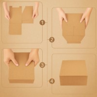Cutie cadou New World 20x20x10cm Craft (С2502189) imaginea #2 — magazin online Desire.md