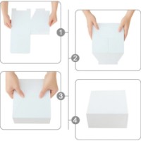 Cutie cadou New World 20x20x10cm White (С2502188) imaginea #2 — magazin online Desire.md