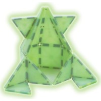 Set de construcție Magna-Tiles Glow Set 16pcs (18816) imaginea #3 — magazin online Desire.md