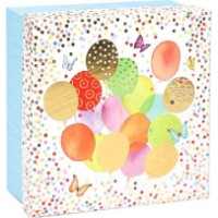 Cutie cadou New World Balloons 15.5x15.5x7.5cm Blue (BOX-8840-S)