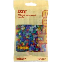 Мозайка Hama 1000pcs Mixed Coloured (207-54)