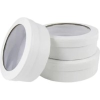 Круглые коробки с окошком New World Beautiful White 3pcs
