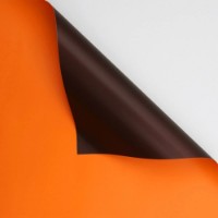 Бумага корейская New World Bicolor 58x58cm 051 Orange+ Chocolate 20pcs