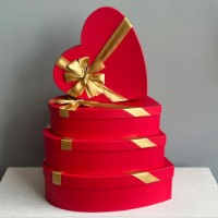Набор коробок New World Bow 4pcs Red (332-1/Red)