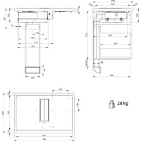 Индукционная панель Falmec Quantum Pro (CUZQ90.03P8#ZZZN460F) фото №2 — интернет-магазин Desire.md