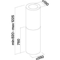 Hota Falmec Polar Evo 35 Copper (CPOI90.E11P2#EUA490F) imaginea #4 — magazin online Desire.md