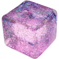 Antistress Essa Toys Magic Glitter Ice Cube 5x5x5cm Purple (176247)