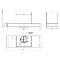 Hota Falmec Gruppo Incasso Comfort 70 Stainless Steel (CGIW70.E34P2#EUI490F) imaginea #3 — magazin online Desire.md