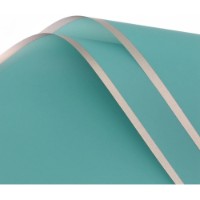 Hârtie coreană New World Bronze Edge 58x58cm 05 Emerald 20pcs